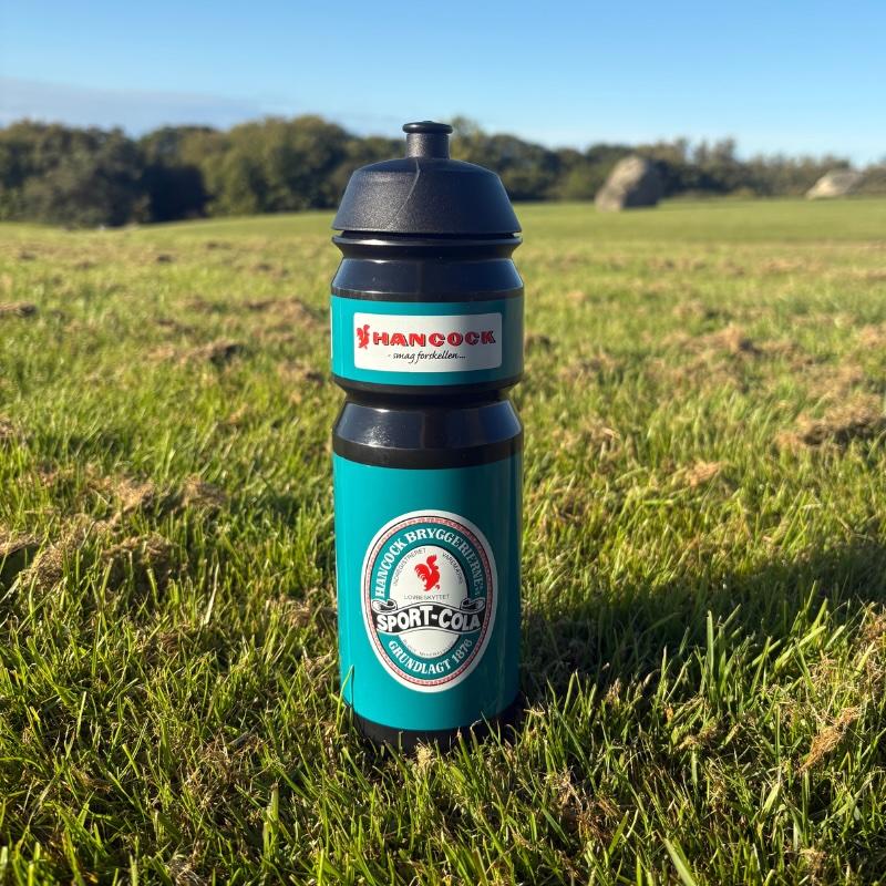 Drikkedunk med Sport-Cola etiket