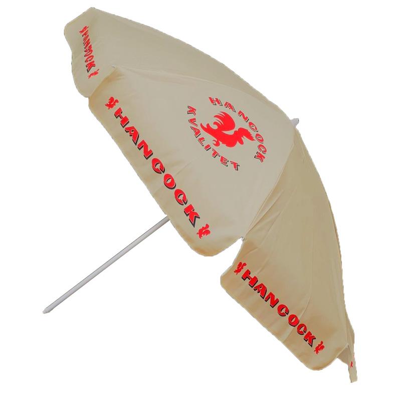 Lys parasol med logotryk